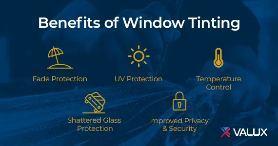different benefit of window tinting
